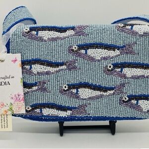 Viral Sardine Handcrafted Beaded Bag